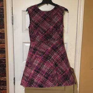 Pink Plaid | Mini Dress